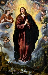 Inmaculada Concepción de Luis Tristán - 1620